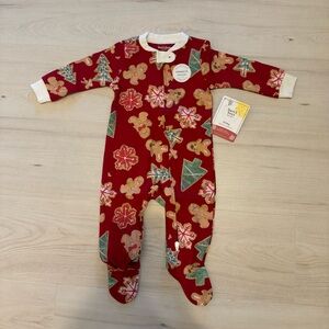Burt's Bees Christmas Baby Footie Pjs